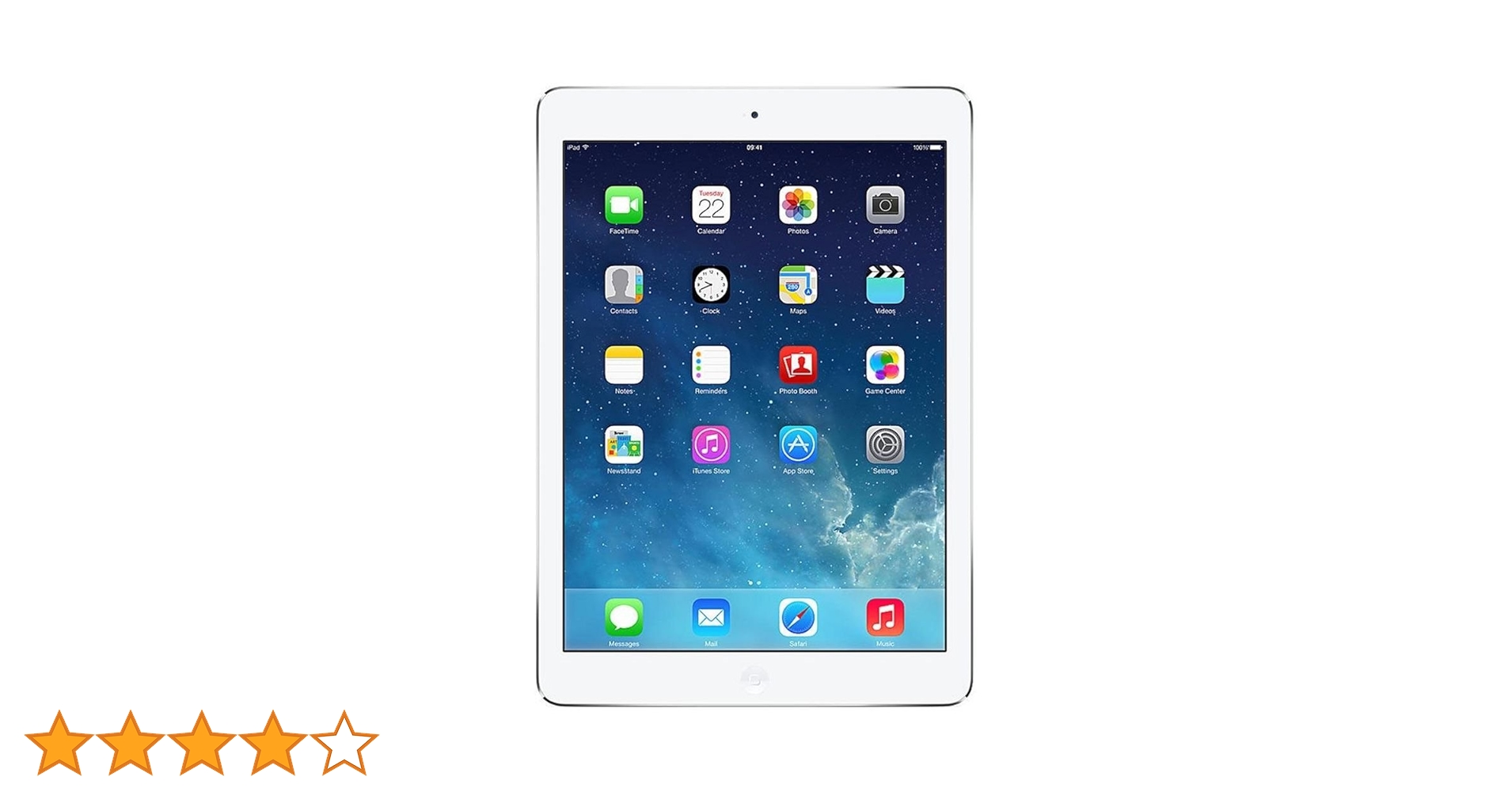 Apple iPad Air (9.7 inch,16GB, WiFi + Cellular), Silver